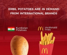 Erbil potatoes are in demand from international brands
