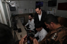 پارێزگاری هەولێر، سەردانی بازگەی شێراوەی کرد