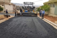 لەكۆیە، لە گەڕەكی (175)كان، دەست بەجێبەجێکردنى پرۆژەی قیڕتاوكردن و ئاوەڕۆ و كێربستۆن کرا