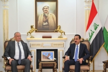 محافظ أربيل يستقبل وفداً تجارياً رفيع المستوى من اتحاد مصدري شرق الأناضول والملحق التجاري في القنصلية التركية بأربيل