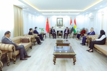 کونسڵی گشتیی کۆمارى چین لە هەولێر ماڵئاوایی لە پارێزگاری هەولێر کرد