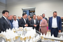  ديار بكر.. محافظ أربيل يزور مصنع 