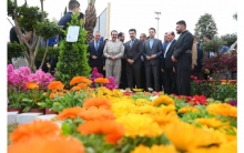 The opening of the Flowers and Gardens Exhibition