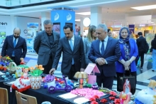 لە هەولێر.. پێشانگایەک بۆ پاڵپشتی و هاندانی کاری دەستی مندڵان و لاوانی بەهرەمەند کرایەوە