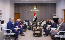  وفد وزارة الداخلية ومؤسسة بارزاني الخيرية يزوران وزارة الهجرة والمهجرين الاتحادية 