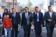 پارێزگاری هەولێر، قۆناغى دووەمى پڕۆژەى نۆژەنکردنەوە و قیرتاوکردنى چەندین شەقامى ناوخۆیى گەڕەکى سەڵاحەدین-ى بەسەرکردەوە