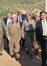 بە ئامادەبوونى سەرۆک بارزانی، لە بناری چیای سەفین ئاهەنگى یادی 63 ساڵەی هەڵگیرسانی شۆڕشی ئەیلوول بەڕێوەچوو
