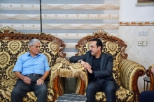 پارێزگاری هەولێر، سەردانی نووسەر و ڕۆژنامەنووس (د.کەمال سەعدی) کرد