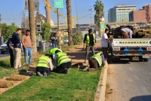 بە ئامانجی بەرزکردنەوەی ئاستی ڕێژەی سەوزایی و چاندنی نەمام لە شەقام و شوێنەگشتیەكان