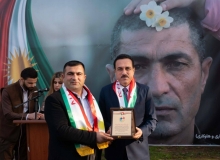 لە هەولێر ... قەڵغانی ڕێزلێنان پێشکەش بە خانەوادەی شەهید هوجام سورچی كرا