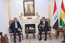 پارێزگارى هەولێر، پێشوازی لە سەرکونسڵی گشتیی کۆماری ئیسلامی ئێران لە هەولێر  کرد