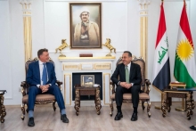 پارێزگاری هەولێر، پێشوازی لە بەرپرسی یەکەمی کۆمسیاری باڵای نەتەوە یەکگرتووەکان بۆ کاروباری پەنابەران لەعێراق دەکات