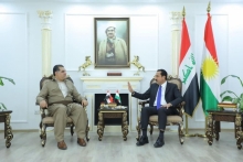 پارێزگاری هەولێر، لە دیوانی پارێزگا، چاویکەوت بە ڕەحیم ڕەشیدی