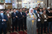 ڕێورسمی نوێژی چه‌ژنی ره‌مه‌زانی پیرۆز