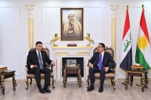 Erbil Governor and Coordinator of International Advocacy Discuss Human Rights Situation and Coordination