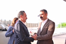 Erbil and Duhok Governors Arrive in Amed on an Official Visit