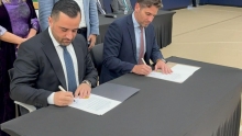 Signing of a sister city agreement between Ankawa and Sterling Heights 