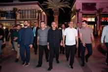 Erbil Governor and Baghdad Governor Visit Youth House and 