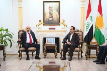  The Governor of Erbil receives the President of the Diyarbakir Chamber of Commerce and Industry