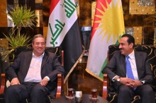 Governor of West Azerbaijan (Urmia) Arrives in the Capital, Erbil