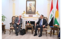 The Governor of Erbil receives the President of the Kurdish Studies Institute in Berlin