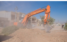 هەولێر..   لە نازماوە ده‌ست به‌ جێبەجێكردنی پڕۆژەی قیڕتاوكردنی شەقام و كۆڵانەكانی كرا