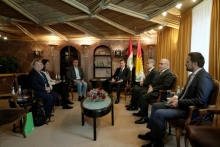 نيجيرفان بارزاني يجتمع مع وفد من البرلمان الألماني