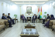 محافظ أربيل يستقبل رئيس الجمعية العراقية لجراحة المسالك البولية