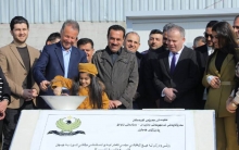 The foundation stone of the Barzani Namr stadium was laid in Newroz neighborhood at a cost of more than (500 million dinars)