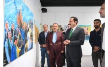 The Governor of Erbil paid a visit to the exhibition (Coexistence in Kurdistan)