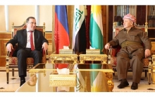 President Barzani receives the Russian Ambassador to Iraq